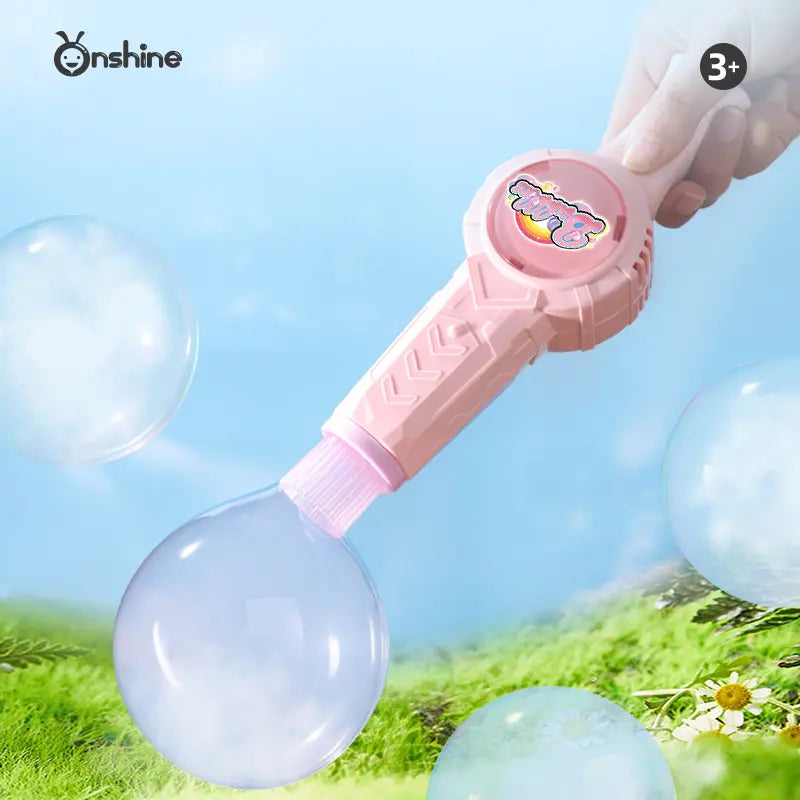 Mist Bubble Machine for Kids with Lights, Music & Fog Bubbles