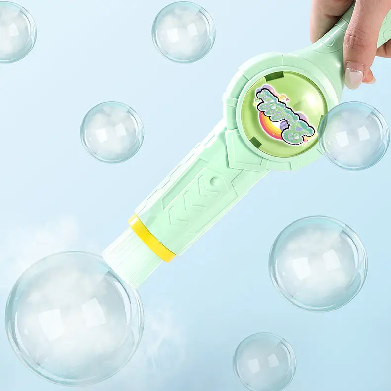 Mist Bubble Machine for Kids with Lights, Music & Fog Bubbles