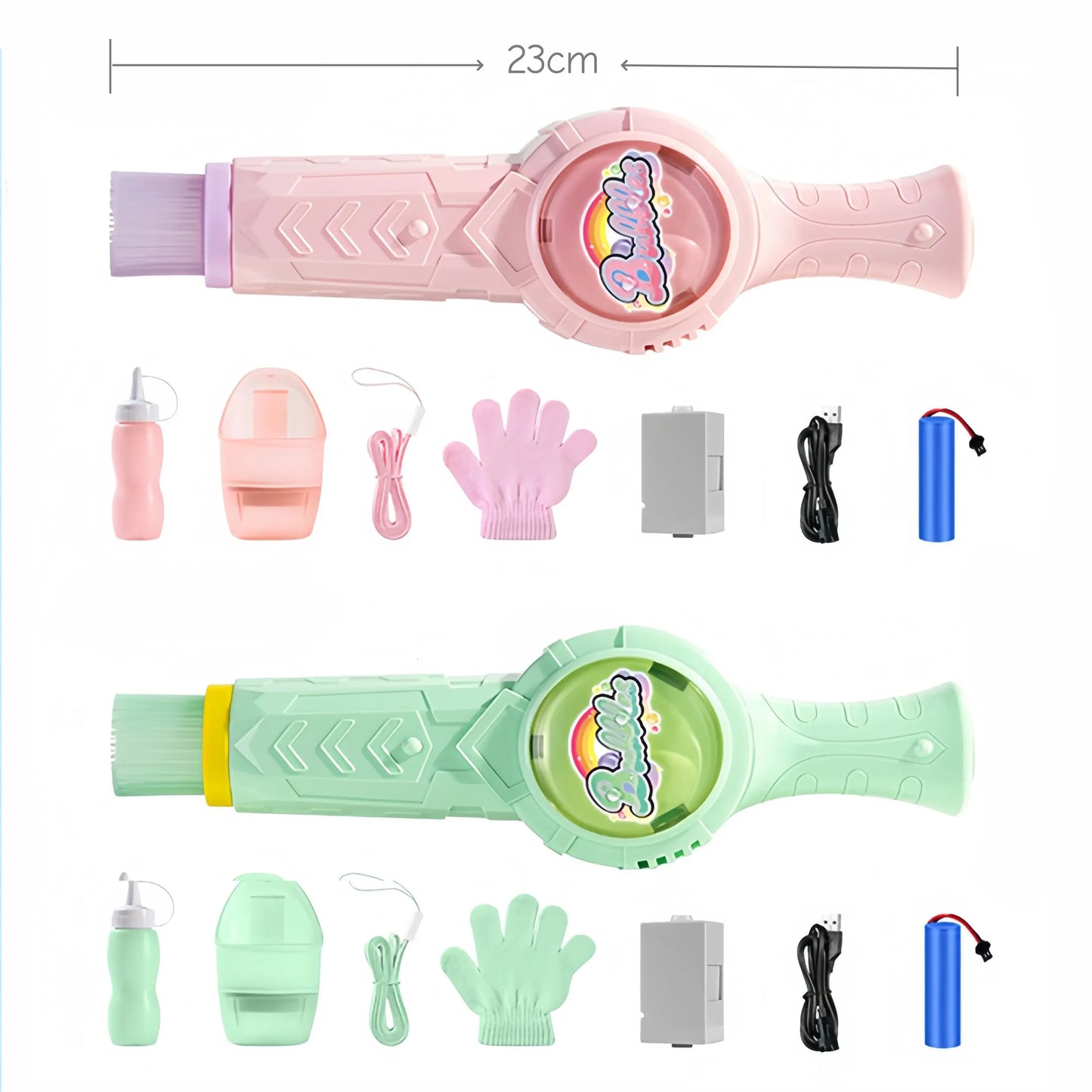 Mist Bubble Machine for Kids with Lights, Music & Fog Bubbles