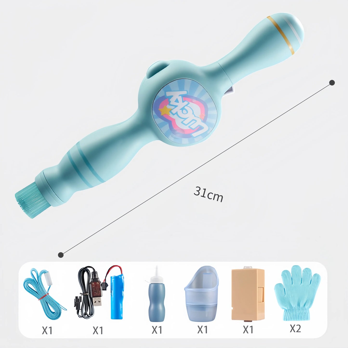 Mist Bubble Machine for Kids with Lights, Music & Fog Bubbles